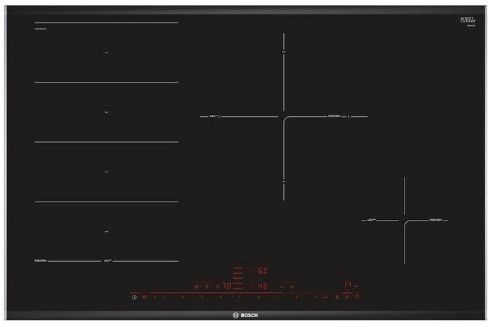 BẾP TỪ BOSCH PXE875DC1E - VÙNG NẤU FLEXINDUCTION TIỆN LỢI