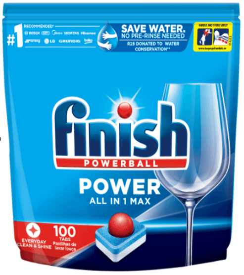 VIÊN RỬA BÁT FINISH ALL IN 1 MAX 100 VIÊN