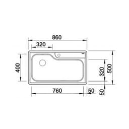 CHẬU RỬA BÁT BLANCO PLENTA 9 - THIẾT KẾ 1 CHẬU TINH TẾ VÀ THUẬN TIỆN