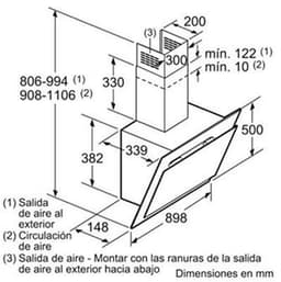 MÁY HÚT MÙI BOSCH DWK97JM60 - HÚT MÙI KÍNH VÁT - THIẾT KẾ SANG TRỌNG