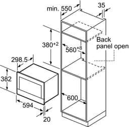 LÒ VI SÓNG BOSCH BEL520MS0K - ĐA DỤNG VỚI 4 MỨC CÔNG SUẤT KẾT HỢP CHỨC NĂNG NƯỚNG