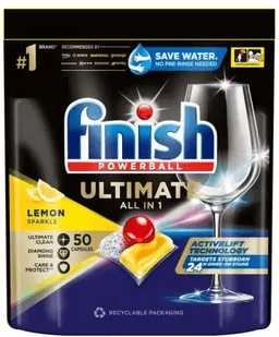 VIÊN RỬA FINISH ULTIMATE ALL IN ONE 50 VIÊN