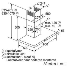 MÁY HÚT MÙI BOSCH DWB97IM50 - CẢM ỨNG HIỆN ĐẠI